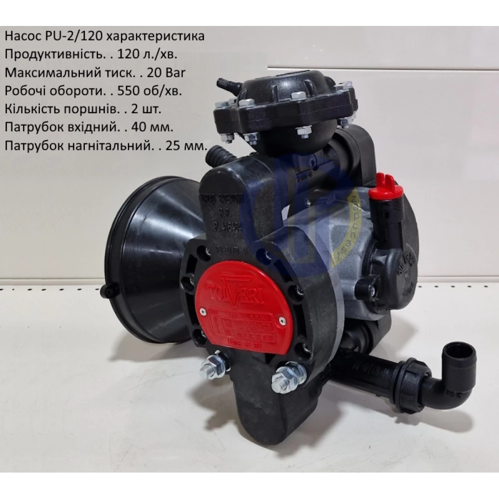  Насос Tolveri PU-120 на штангу 10-16м