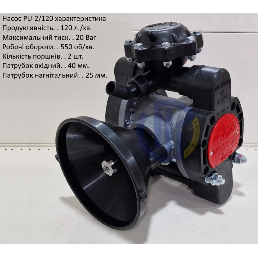  Насос Tolveri PU-120 на штангу 10-16м