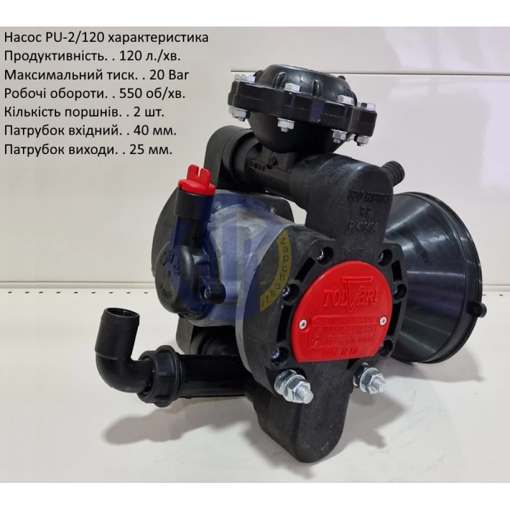  Насос Tolveri PU-120 на штангу 10-16м