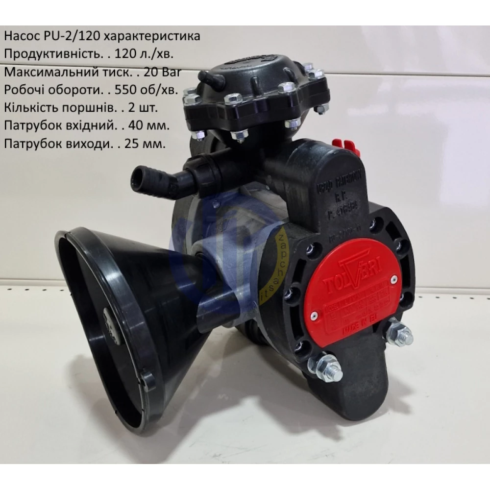  Запчастини насос Tolveri PU-120