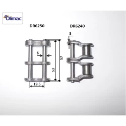 Дзвіно сполучне Olimac Drago DR6250 аналог 60-2