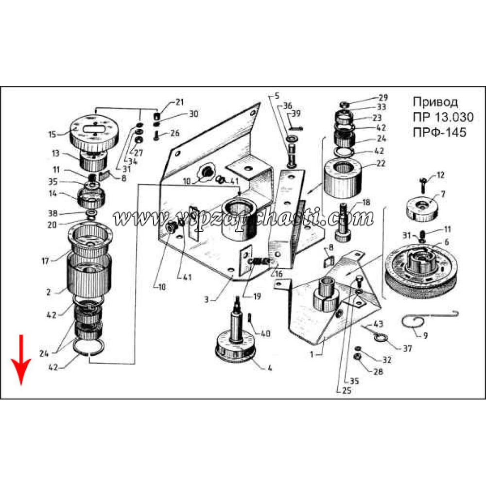 Привод ПРФ-110, ПРФ-145
