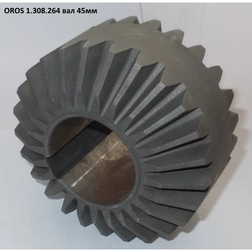 Шестірня шевронна вал 45 мм ширина 24 мм z-24 OROS 1.308.264