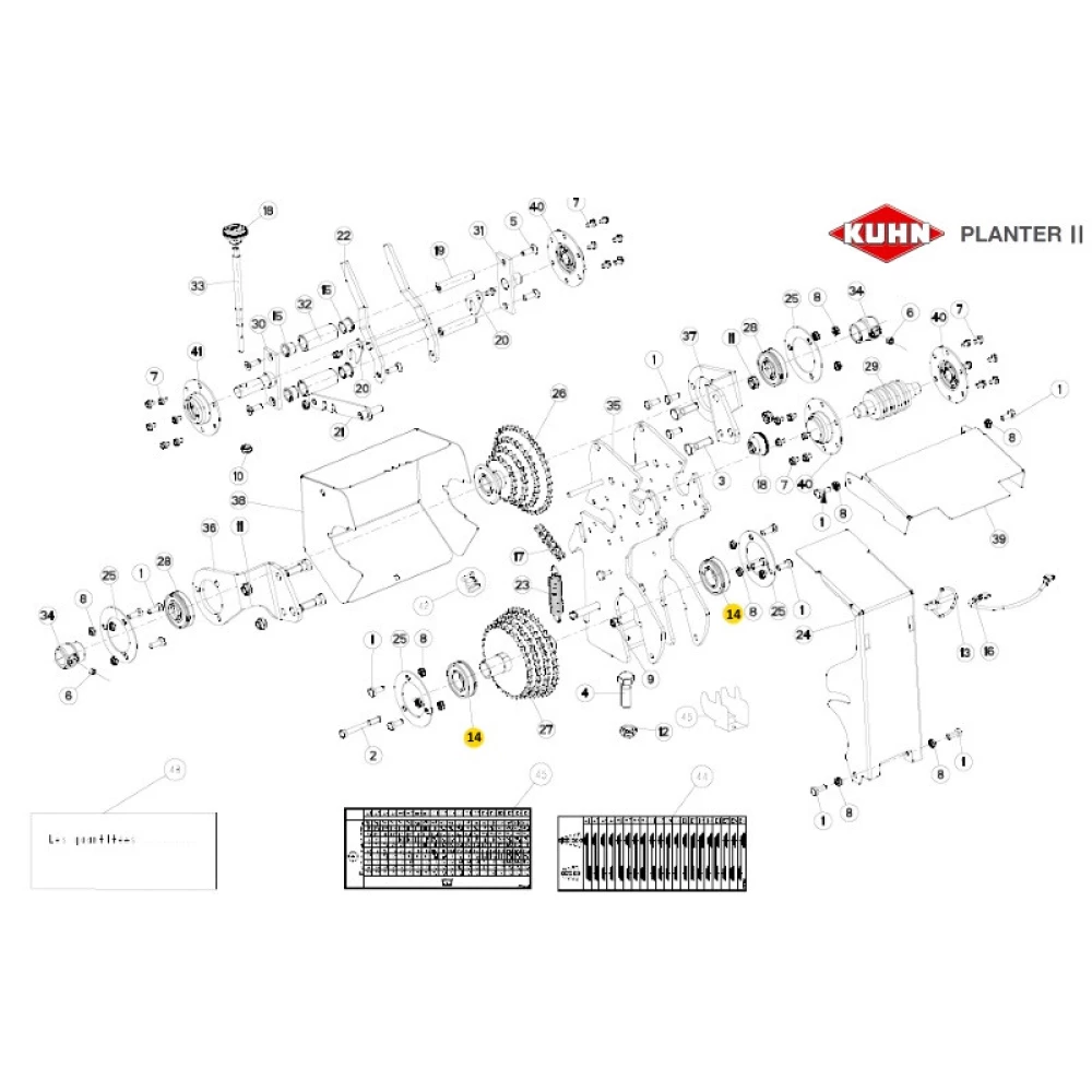 Підшипник до сіевниці Kuhn 81003060 аналог 6206-2RS NR (з канавкою) KOYO