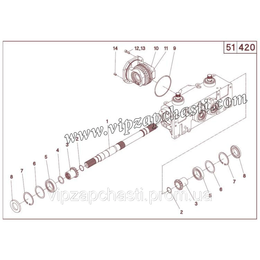 Привод в сборе Geringhoff Mais Star 502706