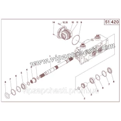 Привод у зборі Geringhoff Mais Star 502706