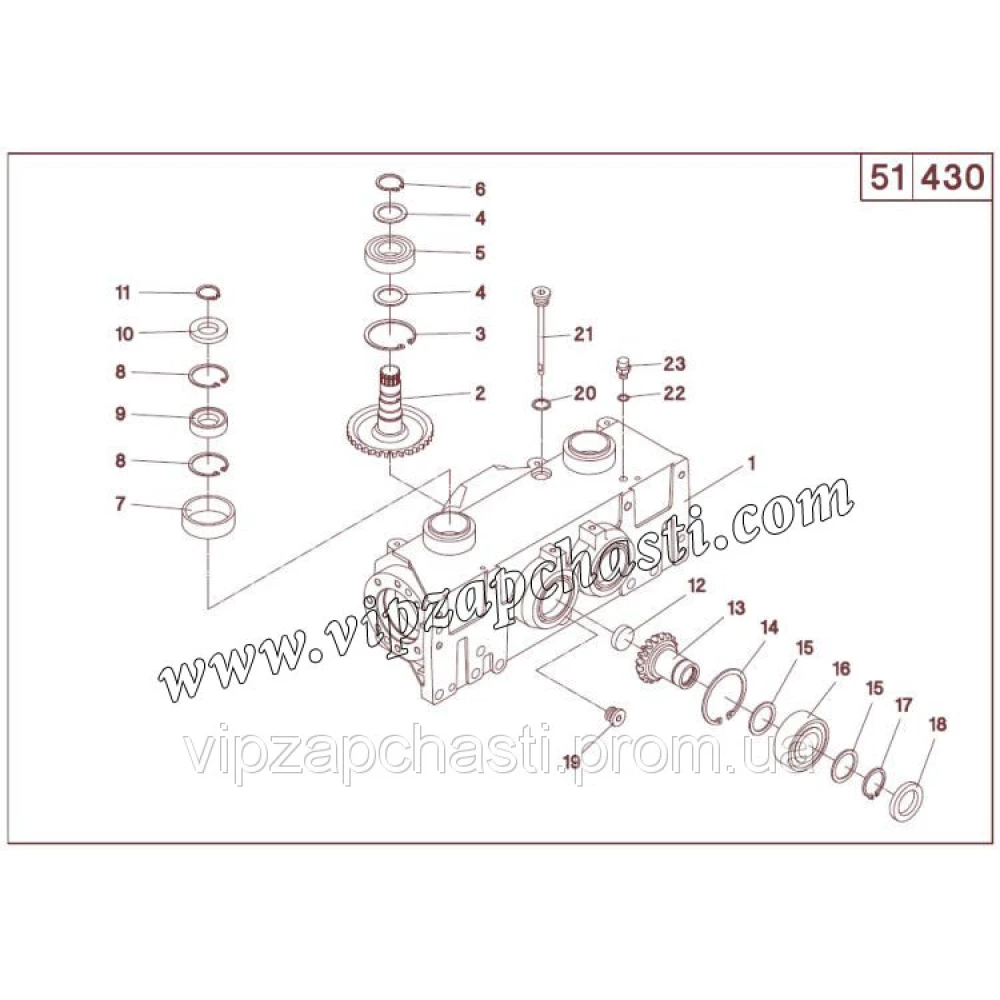 Корпус редуктора Geringhoff Mais Star 502301