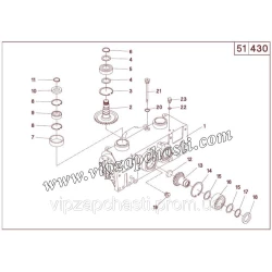 Корпус редуктора Geringhoff Mais Star 502301