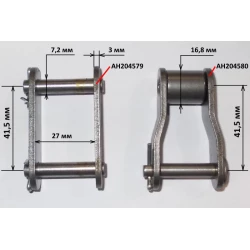 Дзвіно ланцюга сполучне AH204579 John Deere