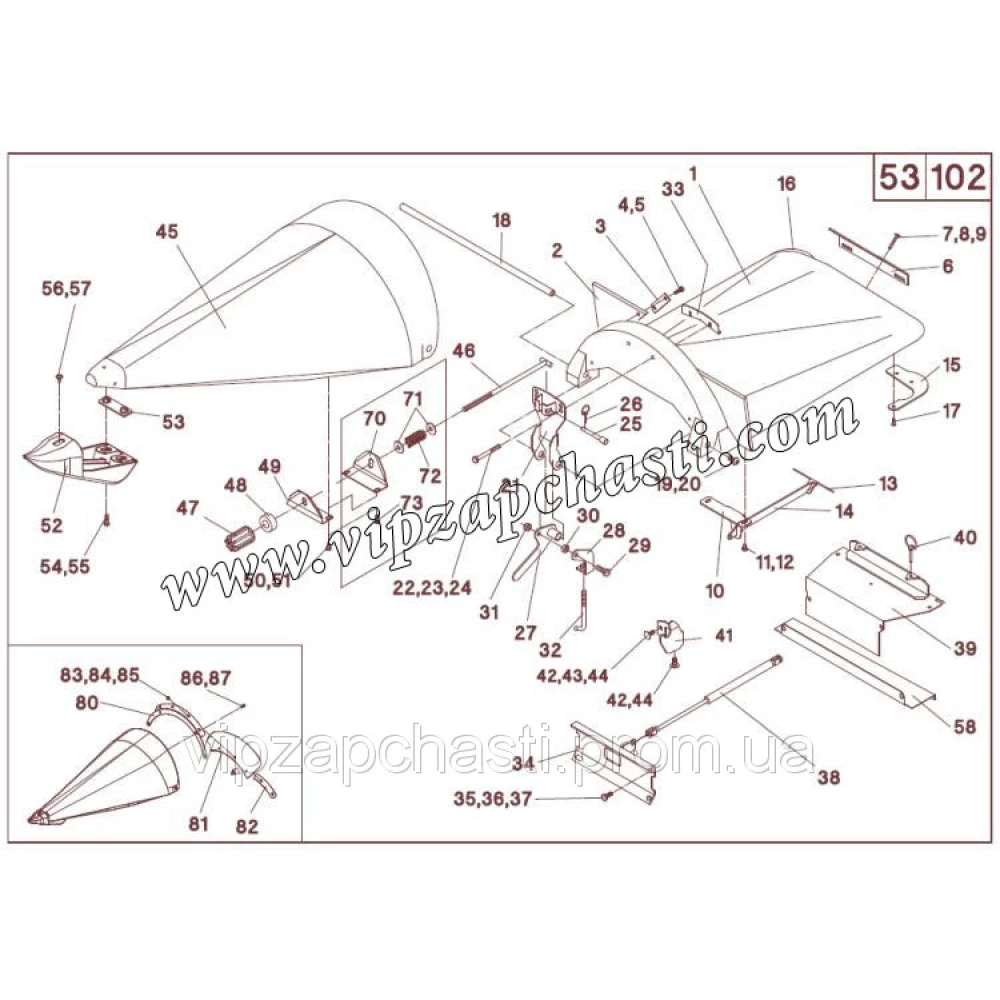 Шток носка Geringhoff Mais Star 503198