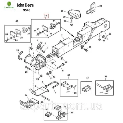 Елеватор зерновий на John Deere 9540, 9560, 9580WTS, AZ101808 