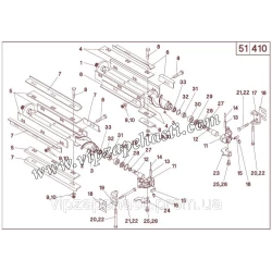 Запчастини на кукурудзяну жатку Geringhoff Mais Star Horizont
