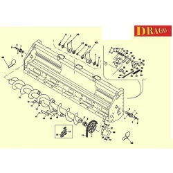 Средний шнек Ricambi Drago Fissi OLIMAC