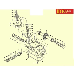 Главный редуктор (a) Ricambi Drago Fissi OLIMAC Главный редуктор (a) Ricambi Drago Fissi OLIMAC