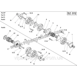Ступиця Geringhoff Horizont Star 002063