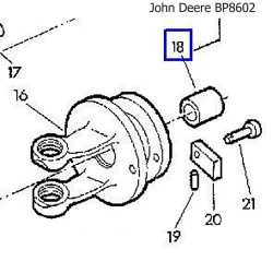 Втулка John Deere BP8602
