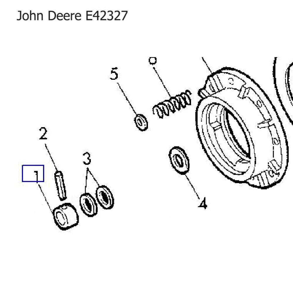 Втулка John Deere E42327