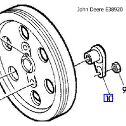 Плече маховика John Deere E38920