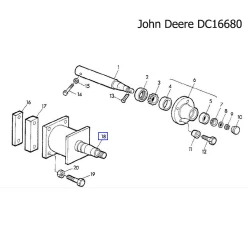 Вісь маточини John Deere DC16680