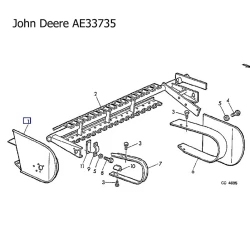 Дефлектор John Deere AE33735