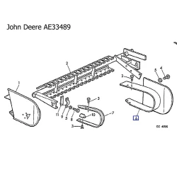 Дефлектор John Deere AE33489
