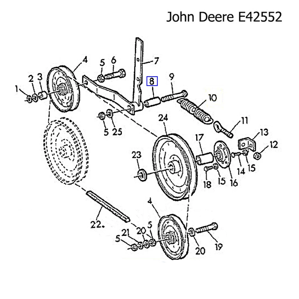 Втулка John Deere E42552