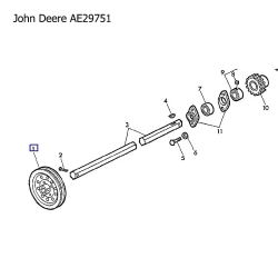 Шків приводу шнека John Deere AE29751 Шків приводу шнека John Deere AE29751