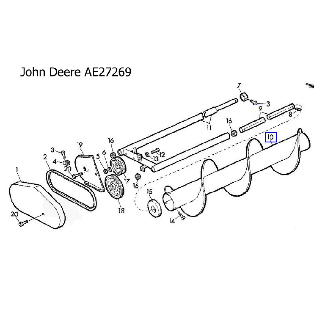 Шнек John Deere AE27269