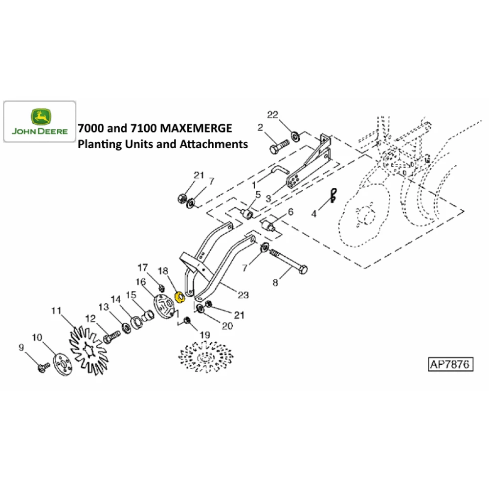 Манжета А53134 47,8х33,8х6,3  JD