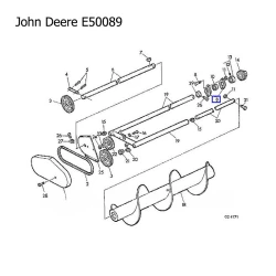 Фланец John Deere E50089