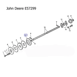 Ступиця зірочки John Deere E57299