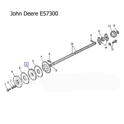 Звездочка John Deere E57300