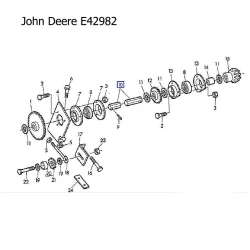 Вал John Deere E42982