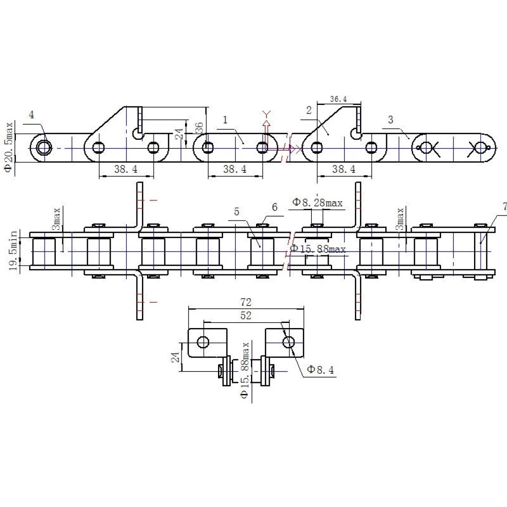 Елеватор зерновий Claas 682757.0