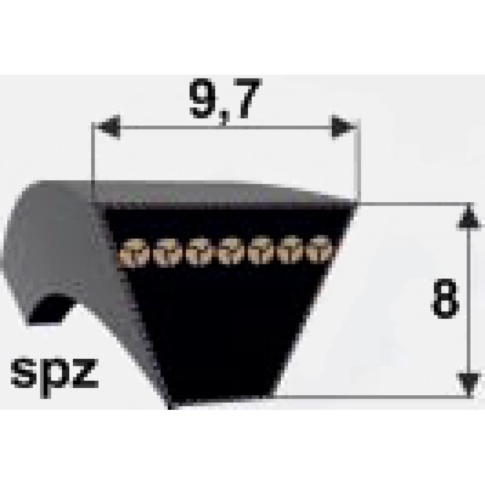 Ремінь профіль SPZ