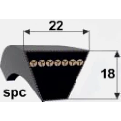 Ремінь профіль SPC