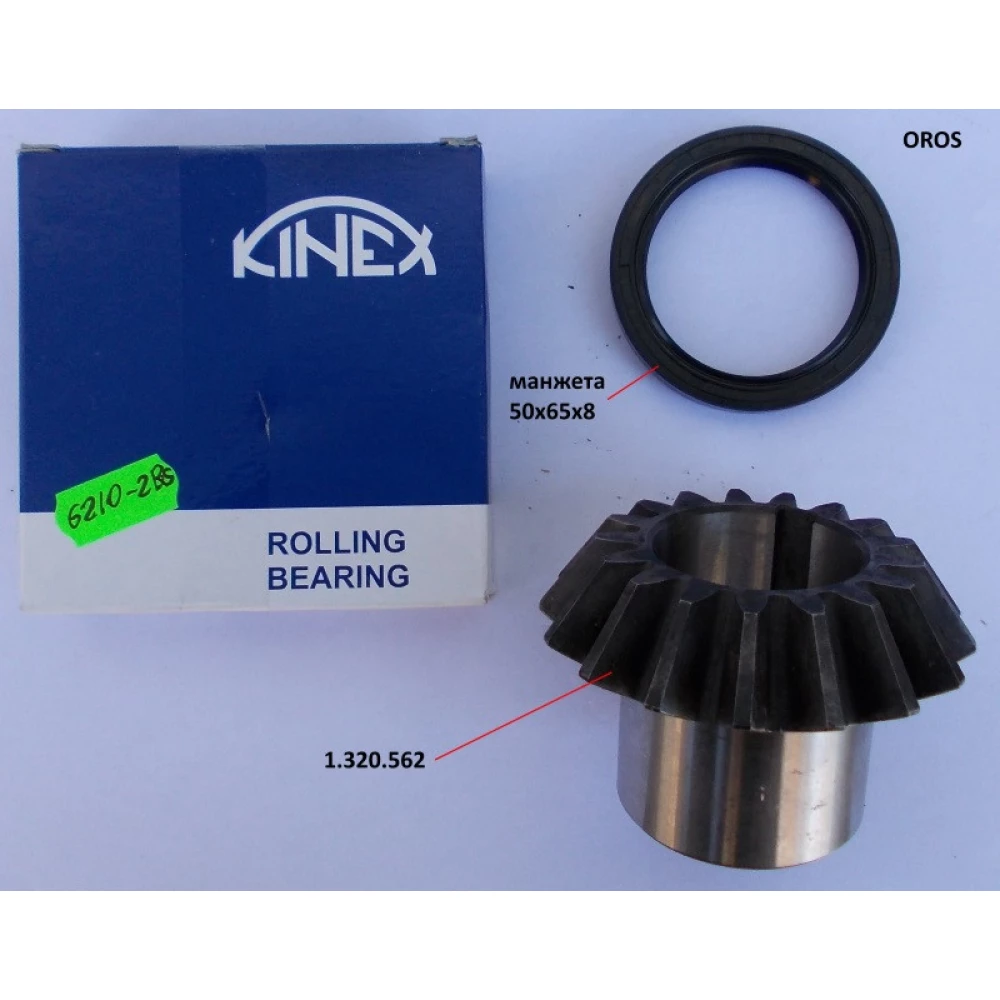 Шестірня редуктора Z-17 d-40 під шпанку OROS, 1.320.562