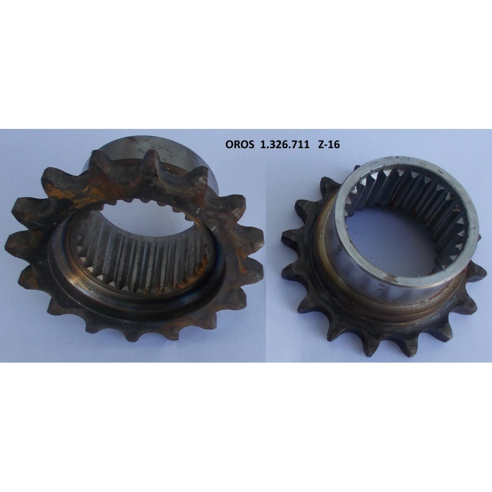 Зірочка Z-16 шліцьова OROS 1.326.711