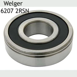 Подшипник Welger 6207 2RSN (з канавкою) KINEX (Словаччина) Подшипник Welger 6207 2RSN (з канавкою) KINEX (Словаччина)
