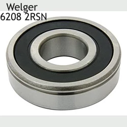 Подшипник Welger 6208 2RSN (з канавкою) Подшипник Welger 6208 2RSN (з канавкою)