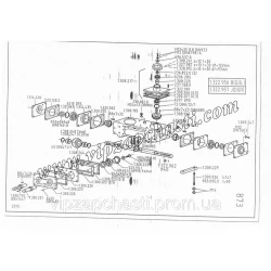 Запчасти на редуктор привода вальцев OROS HSA н/о Запчасти на редуктор привода вальцев OROS HSA н/о