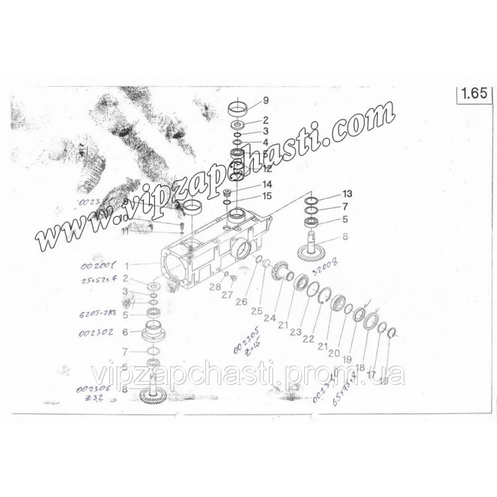 Редуктор Geringhoff PCA 002000  Б / У