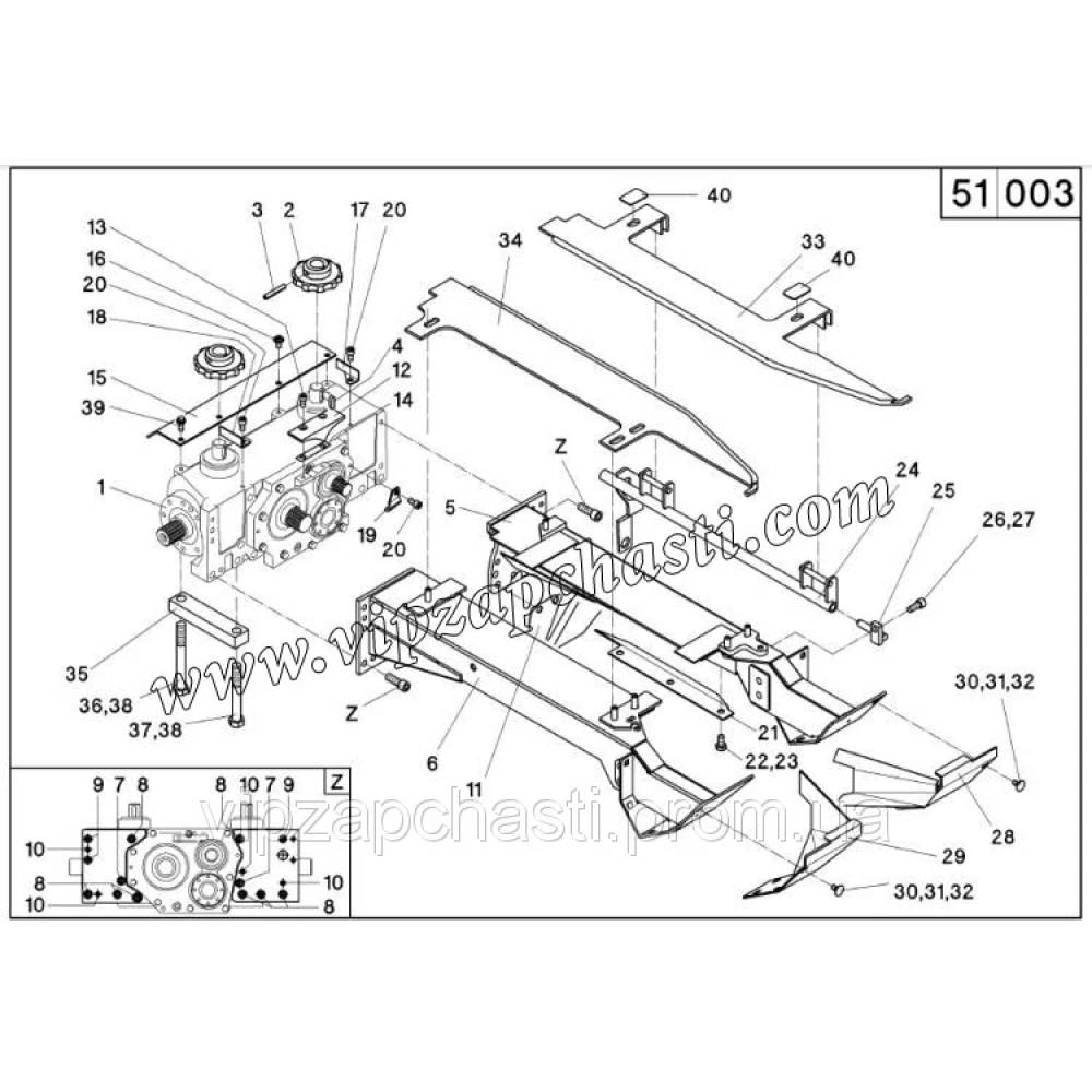 Шпонка Geringhoff PCA 041042