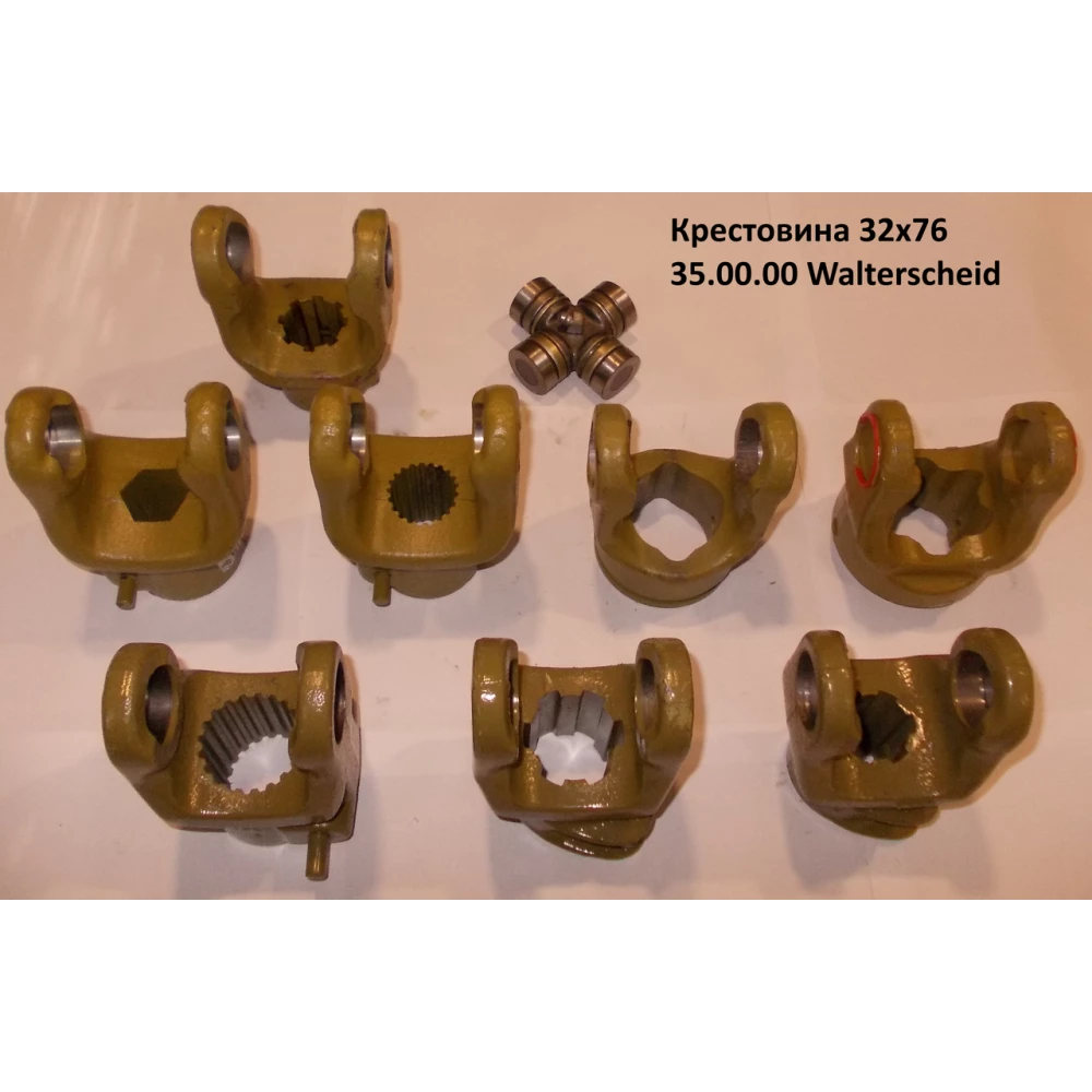 Виделка 21 шліц хрестовина 32х76