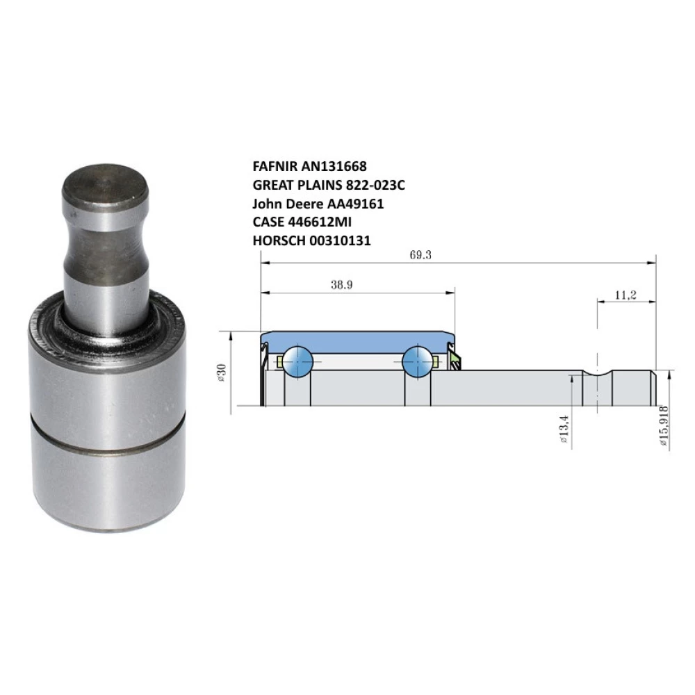 Підшипник John Deere AA38106