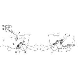 Ремни на комбайн John Deere 1170