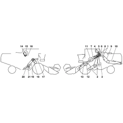 Ремни на комбайн John Deere 1169