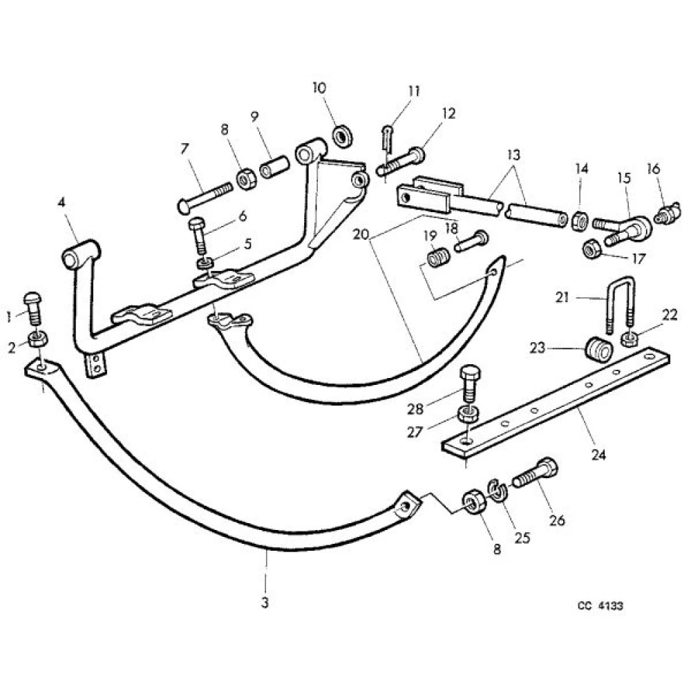 Иглодержатель John Deere 332