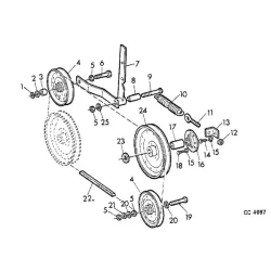 Втулка шкива John Deere 332