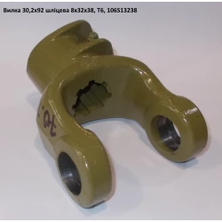 Виделка 8 шліців хрестовина 30,2х92